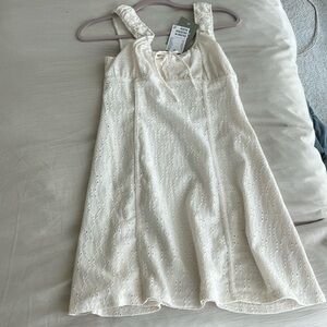 Off white dress H&M